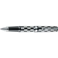 Diplomat Bold Excellence A Roma Black White Rollerball Pen