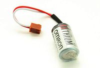 Battery CPM2A-BAT01-3.6V 1000mAn - Compatible with Omron - PLC Lithium Battery Plug