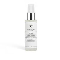 Vitruvi Wake Face & Body Mist, Promotes Alertness, Premium Grade Essential Oil Blend, 100% Natural (1.0 oz)