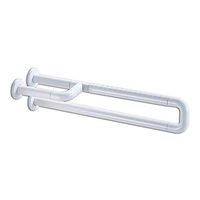 SYDDP Bathroom Stools Bath Stools Bath Support Rail U Type Stainless Steel Non-Slip Disabled Old Man Barrier-Free Urinal Handrail/Safety Support Double Tube Rail 65cm10cm fo Shower/Bathroom Anti-Slip