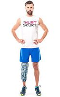 HurtSkurt - 2 in 1 - Harness-Free Fashionable Cold Therapy Compression Gel Sleeve & Ice Pack Stretch-to-Fit Large (Seal Team)