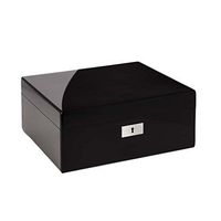 None Black Lacquered Geneva humidor