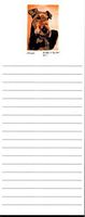 Airedale Magnetic List Pads - Set of 2