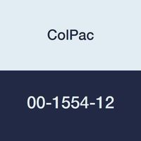 ColPac 00-1554-12 Reusable Neck Black Urethane Cold Packs, 6" Length x 21" Width