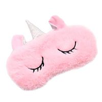 Fxaelian Cartoon Novelty Unicorn Eye Mask for Sleeping Sleep Mask Sleeping Mask Eye Cover For Sleeping Kids Adult