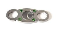 Aficionada Style Fern Green Expert Cut Guillotine Cigar Cutter