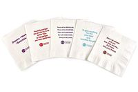 Inspiring Lunches, Kid Pack 02, 20 Napkins, 20 Unique Quotes, For Kids and Adults, School Lunches, Special Events. Parties