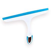 Snorda Soft Household Bathroom Shower Squeegee Brush Wiper for Doors Window Mirror Car Glass Cleaning Tool