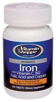 the Vitamin Shoppe - Iron Complex, 100 tablets