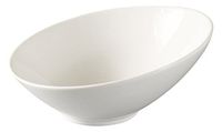 Yanco FU-606 Fuji 6" Sheer Bowl, 9 oz Capacity, Porcelain, Bone White, Pack of 36