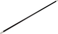 Carlisle 4122503 Sparta Commercial Fiberglass Handle with Self-Locking Flex-Tip, 48", Black (Pack of 12)