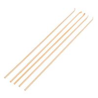 Handcraft 5 Pieces Earwax Cleaning Spoon Ear Care Cleaner Bamboo Ear Scoop Spoon Ear Dig Tool