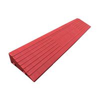 Threshold Triangle Ramps, Indoor Step Pad Baby Carriage Motorcycle Trolley Mat Non-Slip Ramps Vehicle Ramps (Color : Red)