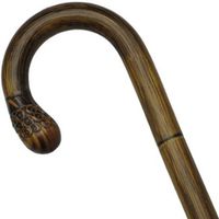 Men Simulated Bamboo Bulb Nose Cane Stepped Manilla  -Affordable Gift! Item #HAR-9006600