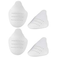 Milisten 2 Pairs Shoe Shields Protector Anti Wrinkle Shoes Creases Protector Toe Box Decreaser for Men Women Size S (White)35-39