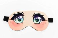 OhMyGifts Anime Sleeping Eye Mask - Anime Movie Eyes Design Funny Anime Lovers Accessories Bed Supplies Sleep Light-Blocking Eye Cover Gift Idea for Girl Boys Adult Mens Childrens
