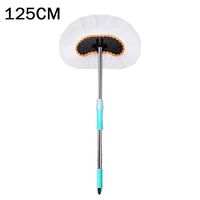 Car Adjustable Telescopic Wiping Soft Milk Wash Brush Tool Silk Mop Cleaning
