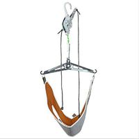 HFJKD Neck Cervical Traction Device Home Over Door Neck Spinal Decompression Devices Physical Therapy Set Pain Relief Suitable for Everyone,Portable,A