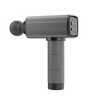Electric deep muscle fascial massage gun physiotherapy instrument-Black