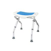 Bath Stool Elderly Bath Chair Bath Chair Disabled Bath Chair Pregnant Women Shower Chair Aluminum Alloy Anti-Skid Bathroom Stool (Color : White, Size : 42cm30.5cm(43cm-47cm))