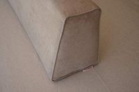 micama Wedge Bolster Cover (Twill Oatmeal).