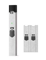 Skin Decal Vinyl Wrap for JUUL Vape Stickers (Mustache and Beard)