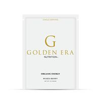 GEN Organic Energy Supplement, 100% All-Natural Active Ingredients, Mixed Berry Flavor, Fuel Your Next Workout, High in Fiber, Informed-Choice | Zero Banned Substance Single Serving