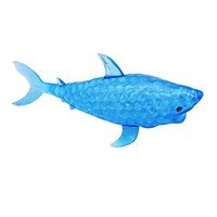 Roysberry Toys - Jumbo Slow Rising Sky Blue Bubble Shark Toys, Toddler Toys Cute Stress Relief Toys Ball Soft Kawaii for Adults 3D Puzzle Toys for Kids for Girls