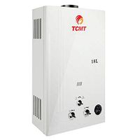 Tengchang 18L LPG Propane Gas Hot Water Heater Tankless Instant Boiler Digital Display with Shower
