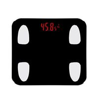 400 Pounds Digital Weight Bathroom Scale Bluetooth Smart Wireless Body Fat Scale，8MM Glass，Precision Measurements