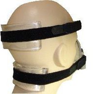 Pair of Semi Liquid Polymer Gel Pads for CPAP Mask Straps - MASK Straps Gel Liners (Mask Straps not Included)