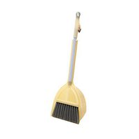 XIANG Kids Stretchable Floor Cleaning Tools Mop Broom Dustpan Play-House Toys Gift Yellow Broom + Dustpan Set