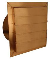 10" Louvered Copper Dryer Vent
