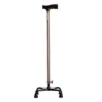 Aluminum Four-Legged Cane Walker Adjustable Height Anti-Skid Cane Walker to Help The Elderly Use Mobile Assist
