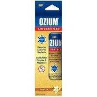 2x NEW Ozium Vanilla 3.5oz Air Freshener Sanitizer & Smoke Odor Eliminator