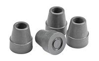 Moore Medical Quad Canes Cane Tips 1/2 - Pkg of 4