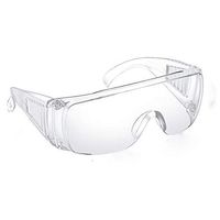 Clear Transparent Safety Goggles Eyes Shield Protective Glasses Anti Infection Splash New