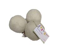 Reusable Wool Dryer Balls - Light Set (Pack of 3)
