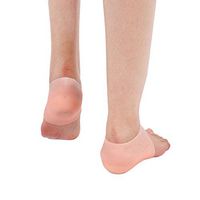 MERICP Invisible Height Increased Insole - Breathable Silicone Heel Lift Pad Cushion for Heel Pain, Plantar Fasciitis, Heel Support and Protector