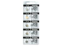 Energizer 397 / 396 (SR726SW, SR726W) Silver Oxide Watch Battery. On Tear Strip