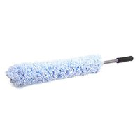 uxcell Blue Soft Microfiber Plastic Handle Car Duster Dusting Mop Tool