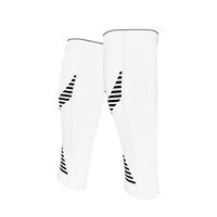 Colorido 1Pc Unisex Calf Compression Sleeve Support Brace for Running Training Exercise size XL (White)