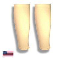 iM Sports SKINGUARDS Skin Protection Calf Leg Sleeves + Covers Up Thinning Skin + UV Protection - Unisex + Made in USA - Light Skin Tone - XX-Small - Pair