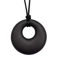 Munchables Sensory Chew Necklace - Pearl Yummy-Gummy (Pearl Black)