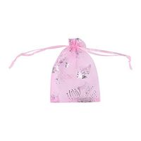 25PCS Butterfly Drawstring Organza Jewelry Pouches Wedding Party Christmas Favor Gift Bags 9cmx12cm