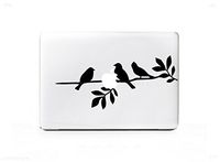 3 Birds Sitting on Branch Sticker Decal For MacBook Pro 13" 15" 17" Universal Sticker. 6 Year Guarantee