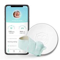 Owlet Smart Green Sock Baby Monitor - Track Heart Rate & Oxygen Levels - With Smart Notifications - See Hours Slept and Historical Trends - The Ultimate Baby Monitor for Peace of Mind