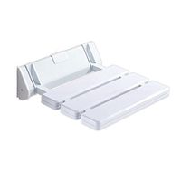 Bathroom Elderly Bath Stool Shower Folding Stool seat Bathroom Non-Slip Shower Wall Chair Shoe Changing Wall Chair Foldable (Color : White, Size : 3232.810cm)