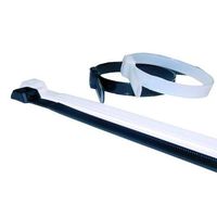 Morris 20381 In-Line Nylon Cable Tie with 50-Pound Tensile Strength, 15-1/2-Inch Length, Black, 100-Pack