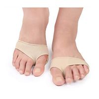 Flyusa Unisex Ball of Foot Cushion Breathable Anti-Slip Pain Relief Forefoot Pads,Nude,M